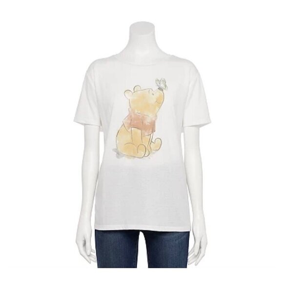 Disney's Winnie the Pooh Women's Watercolor Graphic Tee size XL NWT - Picture 1 of 3